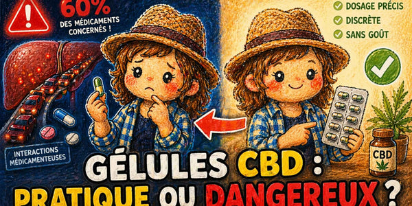 Les gélules CBD : comment ça marche?