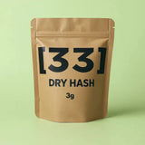 photo de l'emballage du produit cbd dry hash