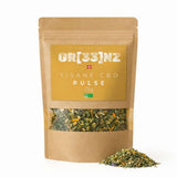 Tisane Bio Pulse GR33NZ : mélange chanvre CBD bio et plantes naturelles pour un regain d’énergie sain et équilibré. 100 % bio et artisanal.