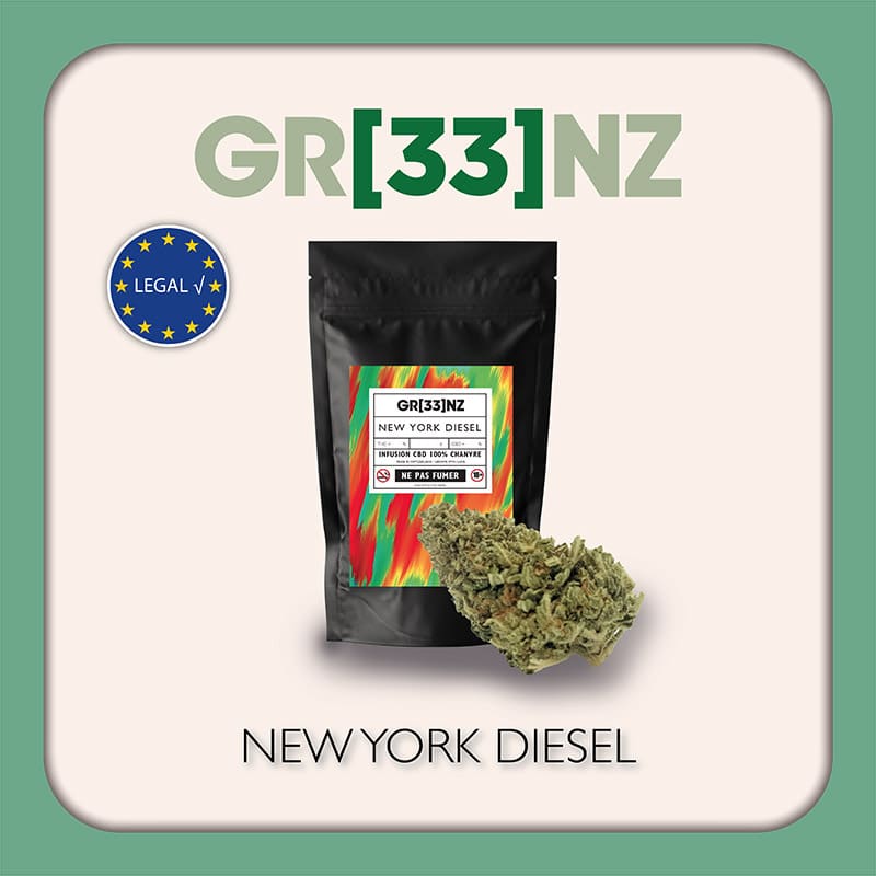 Gr33nz CBD : New York Diesel