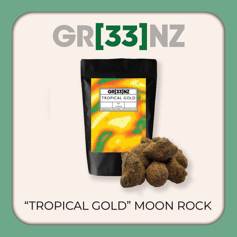 Gr33nz CBD : Tropical Moon Rock